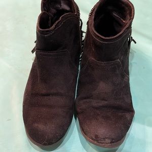 American Eagle fringe ankle boots